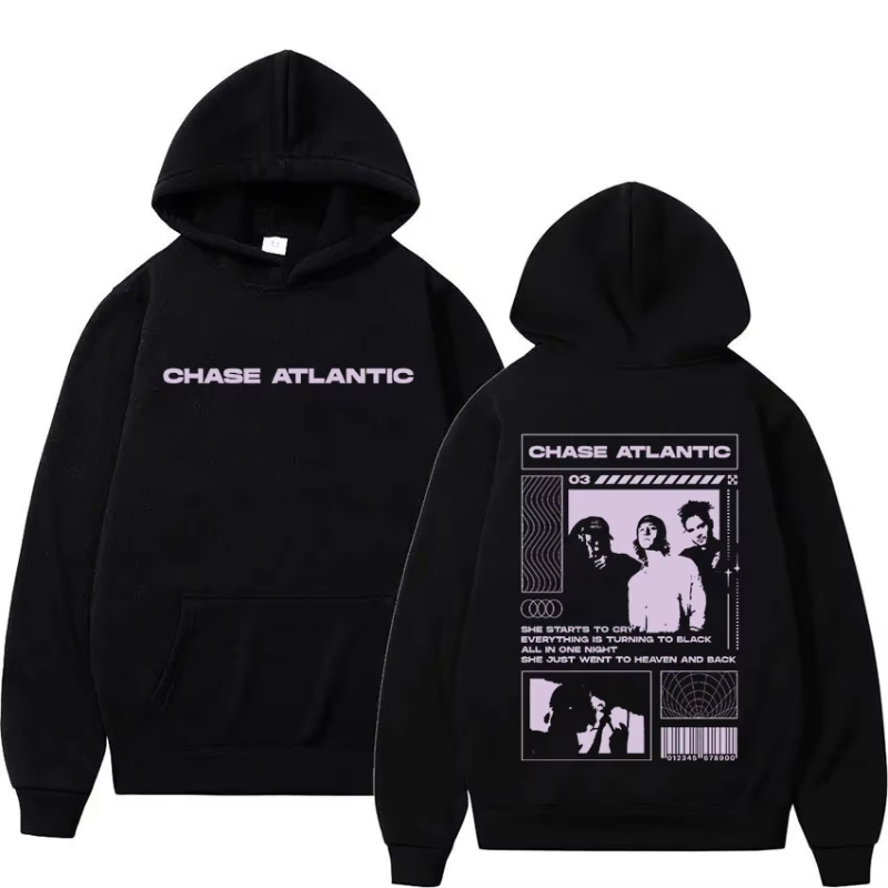 Mens Winter Clothing Uk - เสื้อฮู้ดดี้ 2025 Tour Album Chase Atlantic