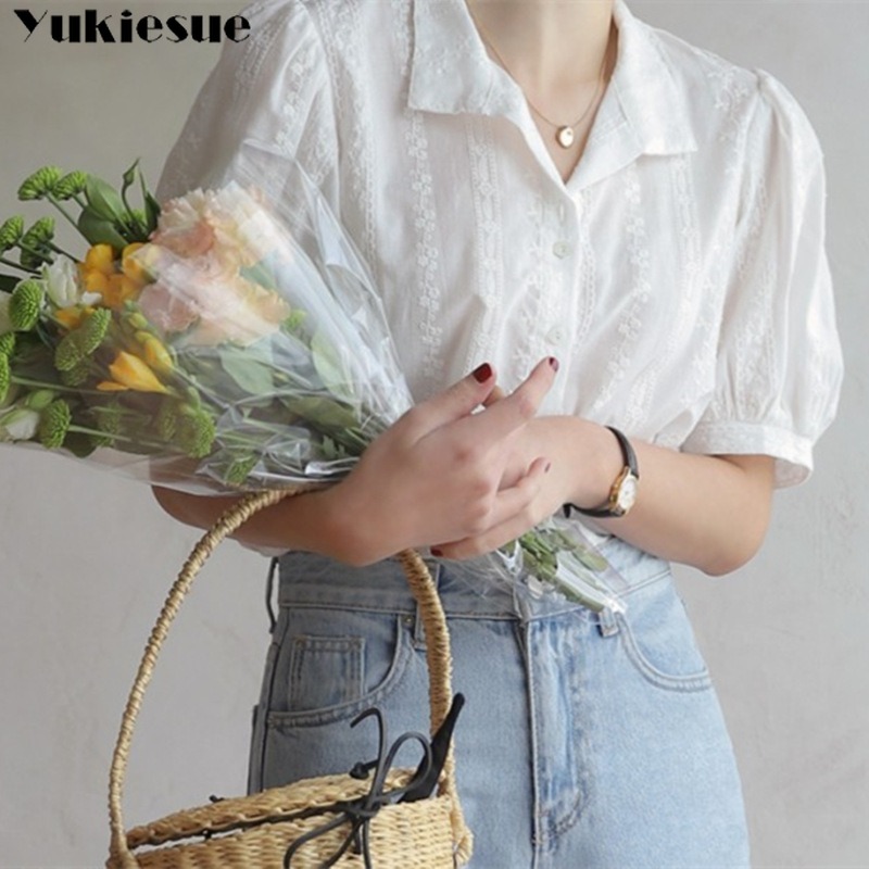 Winter Clothing Korean - เสื้อผู้หญิงคอวีเข้าได้กับทุกชุดเสื้อและเสื้อสไตล์เกาหลีของผู้หญิงเสื้อผ้าสีทึบหรูหราเสื้อเชิ๊ตสตรีผ้าชีฟองใส่สบาย