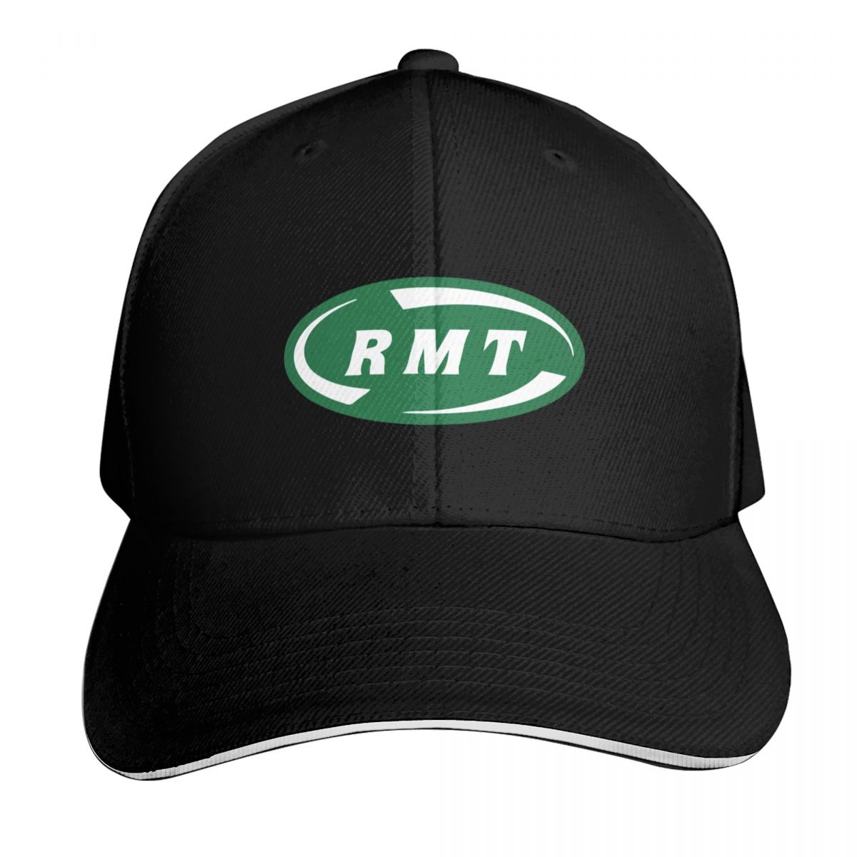 Mens Winter Clothing Uk - หมวกเบสบอล Green RMT Rail Union UK