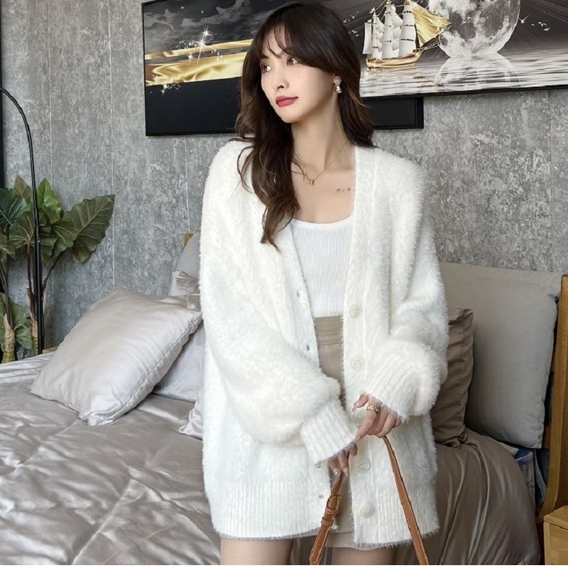 Winter Clothing Korean - ฤดูหนาวเสื้อผ้าผู้หญิงเสื้อสเวตเตอร์ถักเกาหลีแฟชั่นฤดูใบไม้ร่วง 2025 เสื้อผ้าแฟชั่นผู้หญิงสินค้าใหม่ vintage เสื้อถักแขนยาว
