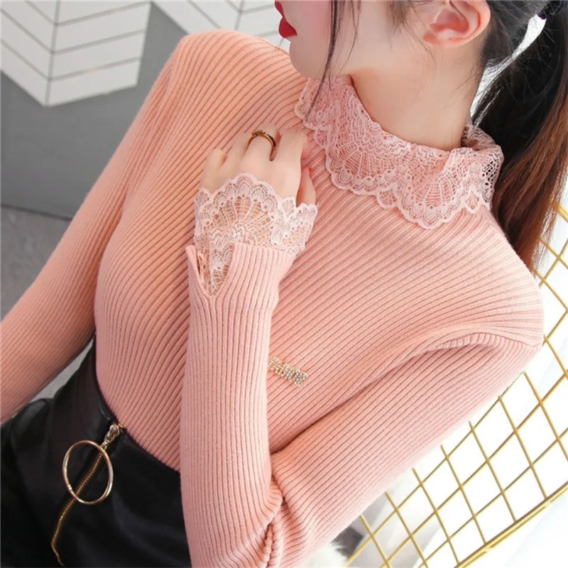 Winter Clothing Trends 2025 - เสื้อกันหนาวผู้หญิงฤดูหนาวถักเสื้อคอเต่าแขนยาวจัมเปอร์เสื้อ 2025 สุภาพสตรีเสื้อลําลองนุ่มอบอุ่น Y2K เสื้อผ้า
