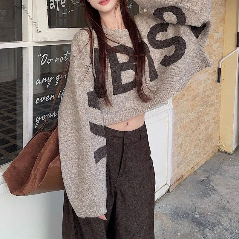 เสื้อสเวตเตอร์ผู้หญิง แขนยาว ค - Winter Clothing Korean บทวิจารณ์และราคา