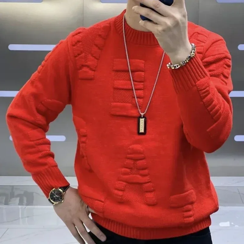 เสื้อผ้าผู้ชายเสื้อสเวตเตอร์ถั - Winter Clothing Korean บทวิจารณ์และราคา