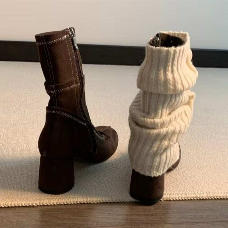 รองเท้าบูทส้นสูงแบบผูกโบว์สำหร - Winter Clothing Trends 2025 บทวิจารณ์และราคา