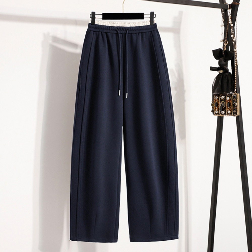 กางเกงขายาวทรงตรงเอวสูงแบบลำลอ - Winter Clothing Korean บทวิจารณ์และราคา