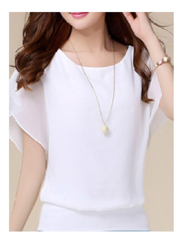 ฤดูร้อนใหม่ O คอสั้นแขนหลวมแฟช - Winter Clothing Trends 2025 บทวิจารณ์และราคา