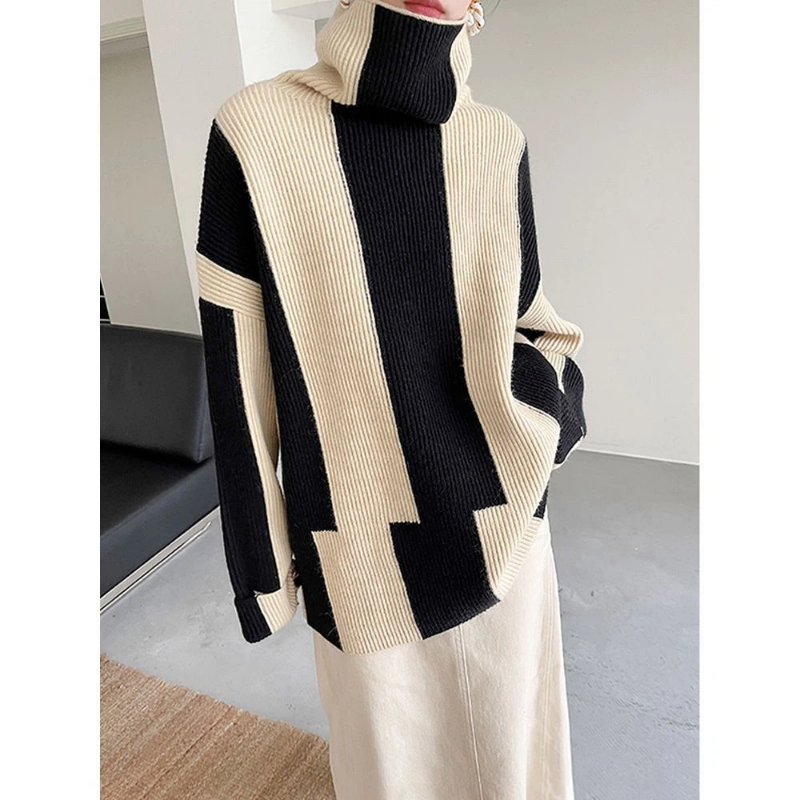 เสื้อสเวตเตอร์ไหมพรมแขนยาวลายท - Winter Clothing Korean บทวิจารณ์และราคา
