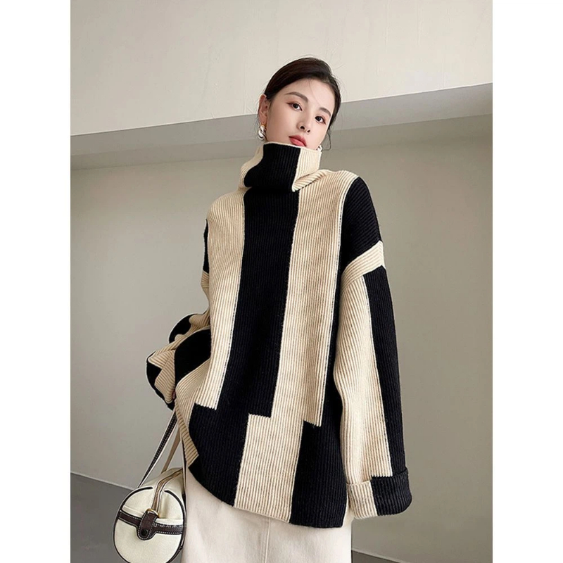 เสื้อสเวตเตอร์ไหมพรมแขนยาวลายท - Winter Clothing Korean บทวิจารณ์และราคา